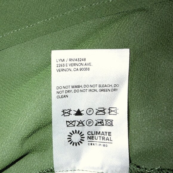 NWT Reformation | Green Floral Demy Midi Dress "Lomita" | Size XL - Picture 13 of 13